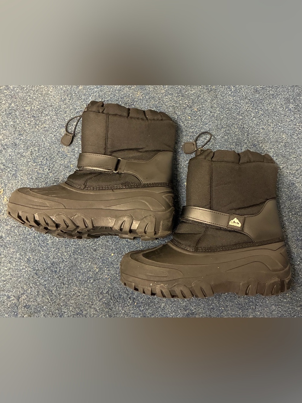 Nortiv 8 Kids Insulated Waterproof Winter Snow Boots Thinsulate Lining size 6